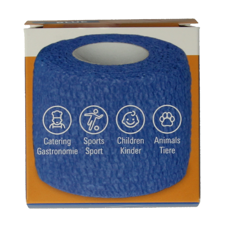 ABC Wonderverband Wonderverband blauw 4.5m x 5cm 1 Stuks