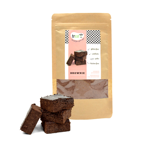 Treat Brownie mix glutenvrij 145.00 Gram