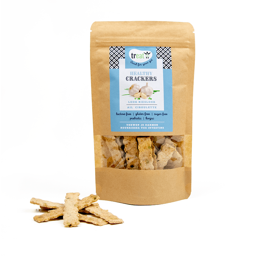 Treat Crackers look bieslook glutenvrij 80 Gram
