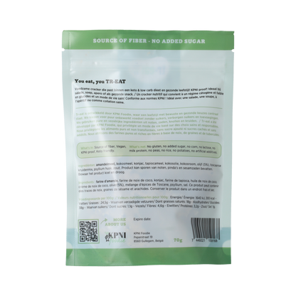 Treat Crackers olijf glutenvrij 70.00 Gram