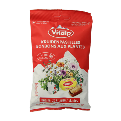Vitalp 20 Kruiden original suikervrij 75.00 Gram
