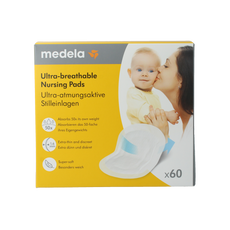 Medela Zoogcompressen ultra ademend 60.00 Stuks