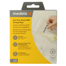 Medela Moedermelk bewaarzakjes 210ml 25.00 Stuks