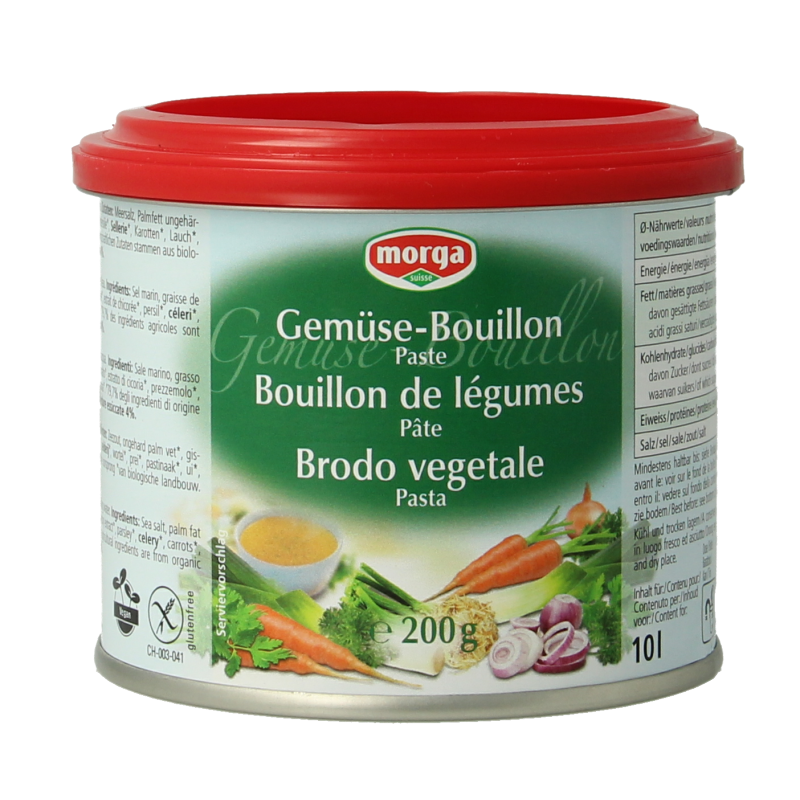 Morga Groentebouillon pasteus 200 Gram