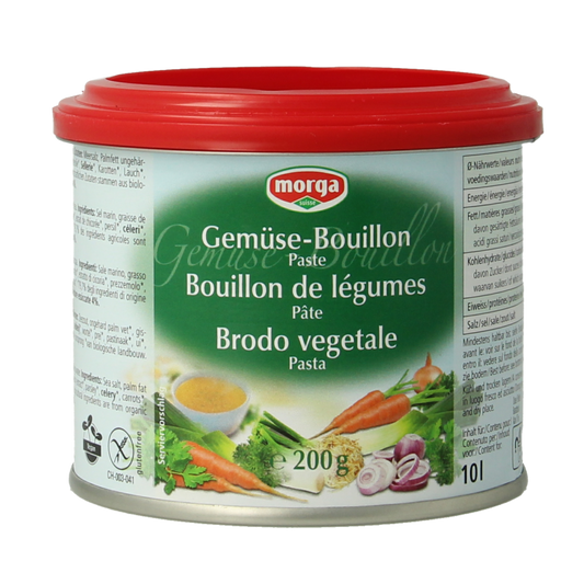 Morga Groentebouillon pasteus 200 Gram