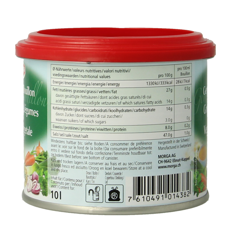 Morga Groentebouillon pasteus 200 Gram