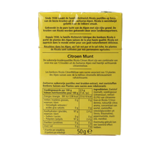 Ricola Citroen munt suikervrij doosje 50.00 Gram