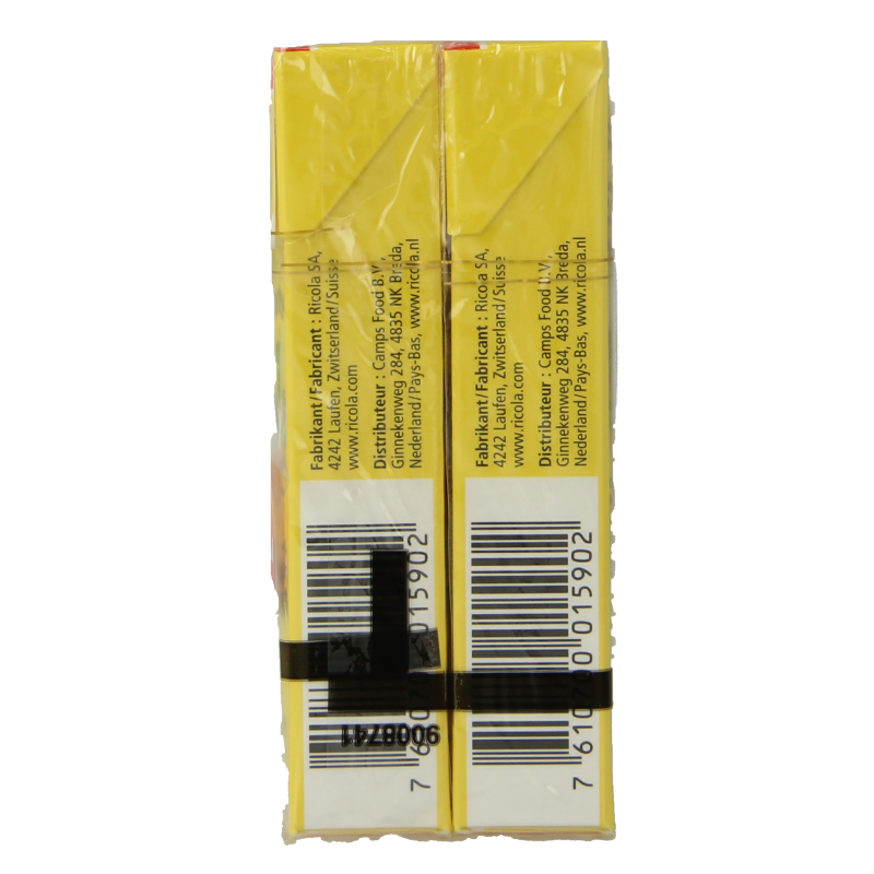 Ricola Citroen munt suikervrij duopak 100 Gram