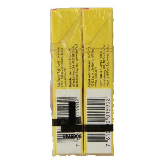 Ricola Citroen munt suikervrij duopak 100.00 Gram