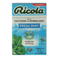 Ricola Fresh mint suikervrij doosje 50 Gram