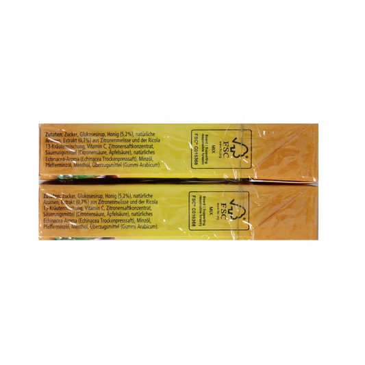 Ricola Honing citroen echinacea duo pack 100 Gram