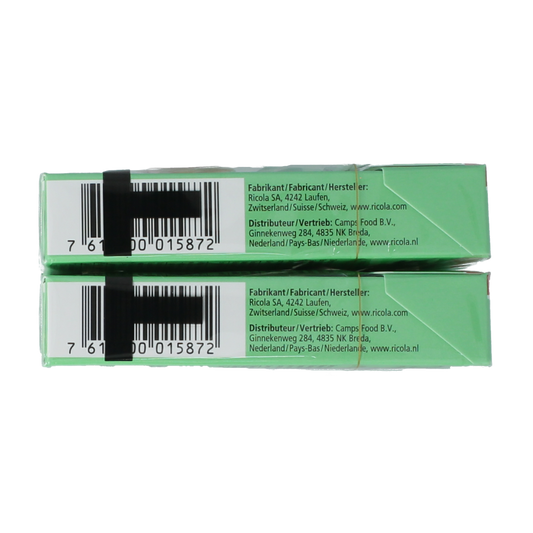 Ricola Eucalyptus suikervrij duo pack 100.00 Gram
