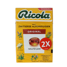 Ricola Original suikervrij duo pack 100.00 Gram