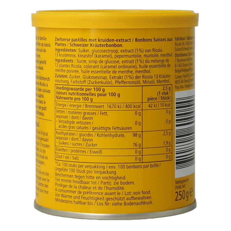 Ricola Original 250 Gram