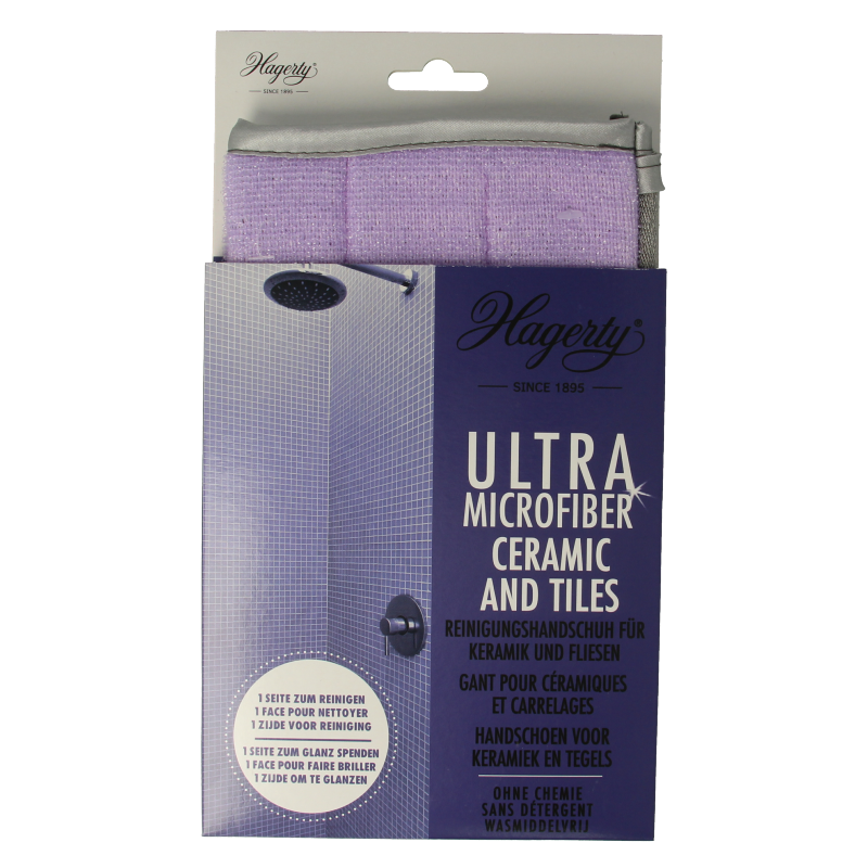 Hagerty Microfiber gloves ceramic & tiles 1 Stuks
