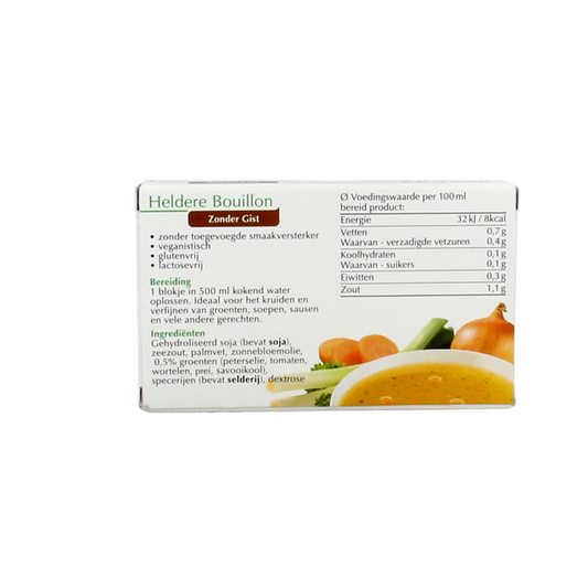 Cenovis Heldere bouillon gistvrij tabletten 88 Gram
