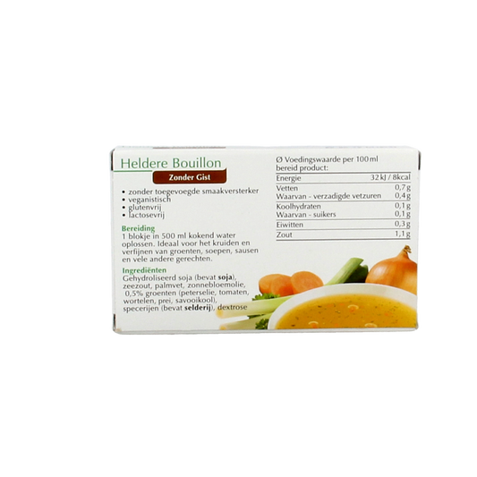 Cenovis Heldere bouillon gistvrij tabletten 88.00 Gram