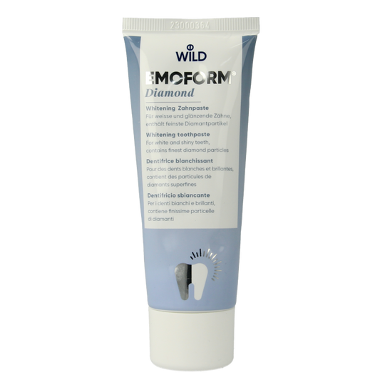 Emoform Tandpasta diamond whitening met fluoride 75 Milliliter
