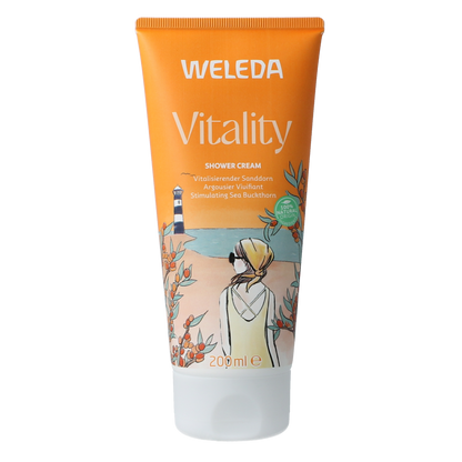 Weleda Duindoorn vitaliserende douchecreme 200.00 Milliliter