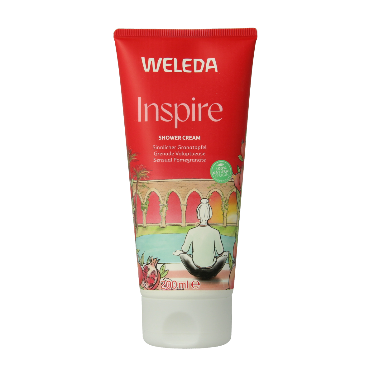 Weleda Inspire douchecreme 200.00 Milliliter – AtHomePharma