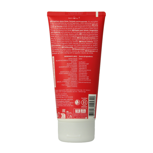 Weleda Inspire douchecreme 200 Milliliter