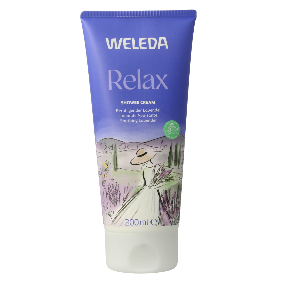 Weleda Relax douchecreme 200.00 Milliliter