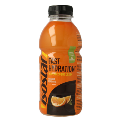 Isostar Liquid petfles orange 500 Milliliter