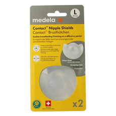 Medela Contact tepelhoedjes maat L 1 Paar