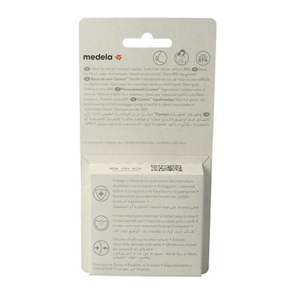 Medela Contact tepelhoedjes maat L 1.00 Paar