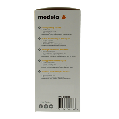 Medela Symphony afkolfset dubbel maat S 1 Set
