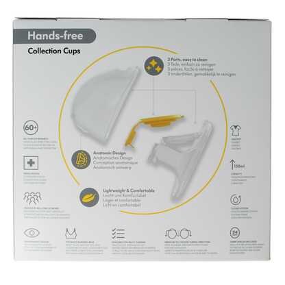 Medela Handsfree collection cups Symphony maat M 1.00 Stuks