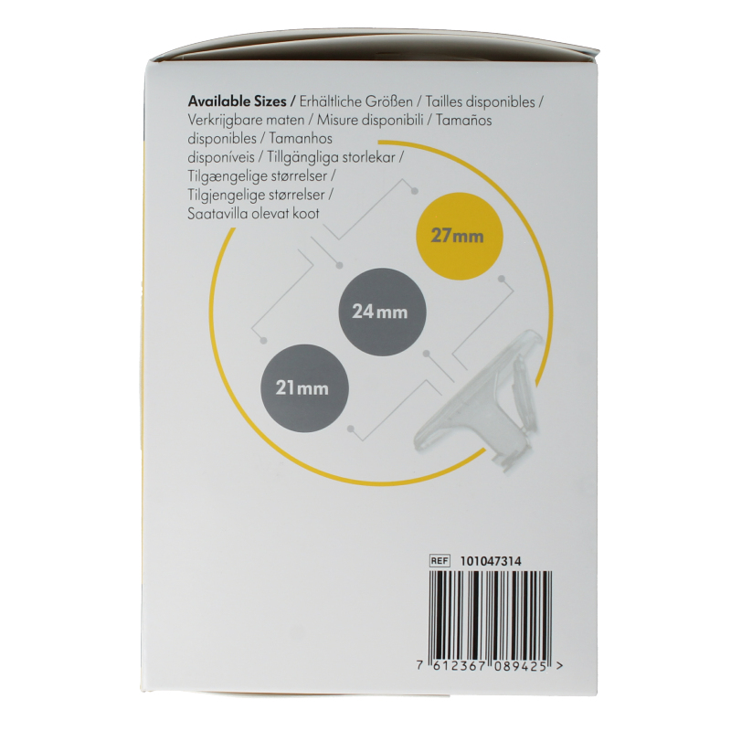 Medela Handsfree borstschild Symphony maat S 27mm 1 Stuks
