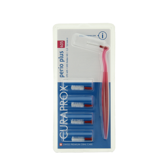 Curaprox Interdentaal rager perio roze gehoekt 5 Stuks