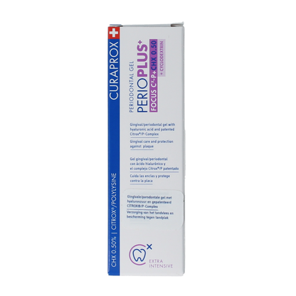 Curaprox Perio plus+ focus gel CHX 0.50 10.00 Milliliter
