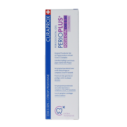 Curaprox Perio plus+ focus gel CHX 0.50 10.00 Milliliter