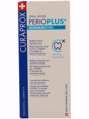 Curaprox Perio plus regenerate CHX 0.09 200 Milliliter