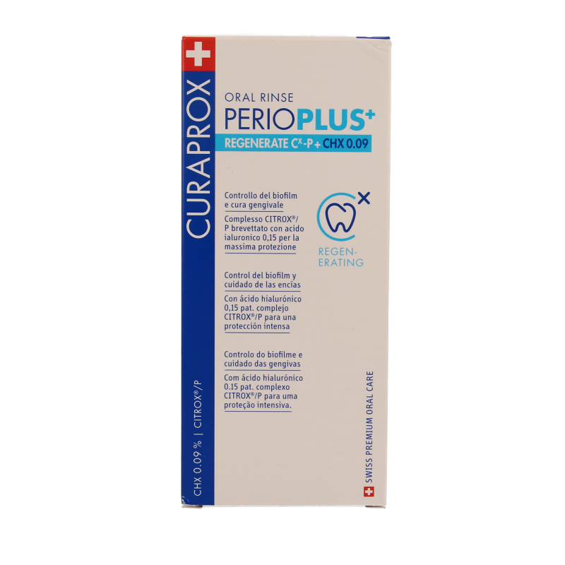 Curaprox Perio plus regenerate CHX 0.09 200 Milliliter