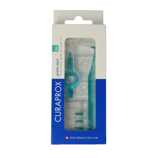 Curaprox CPS 06 prime start rager set turquoise 2.2 mm 1 Set