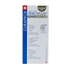 Curaprox Perio plus+ zero CHX 0.00 mondspoeling 200.00 Milliliter