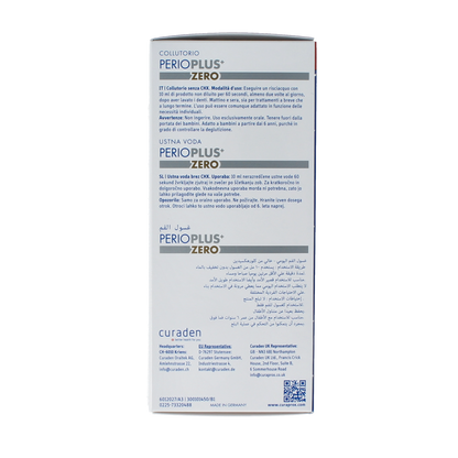 Curaprox Perio plus+ zero CHX 0.00 mondspoeling 200.00 Milliliter
