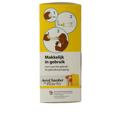 Diversen Aerochamber flow VU mask 1-4 jaar 1.00 Stuks
