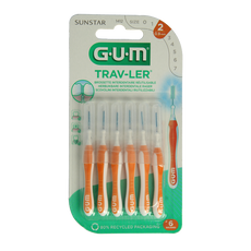 GUM Trav-ler rager 0.9 mm (oranje) 6 Stuks