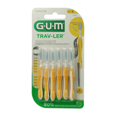 GUM Trav-ler rager 1.3 mm (geel) 6.00 Stuks