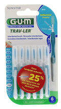 GUM Trav-ler rager 1.6 mm (blauw) 6 Stuks