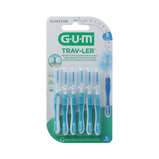 GUM Trav-ler rager 1.6 mm (blauw) 6.00 Stuks