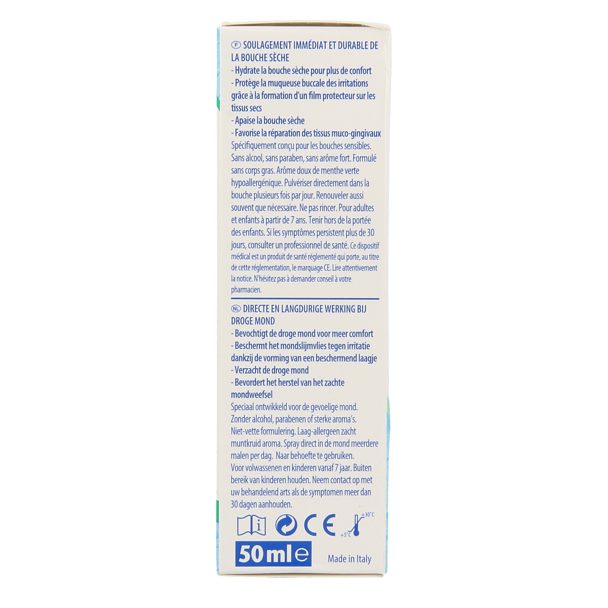 GUM Hydral bevochtigingsspray 50.00 Milliliter