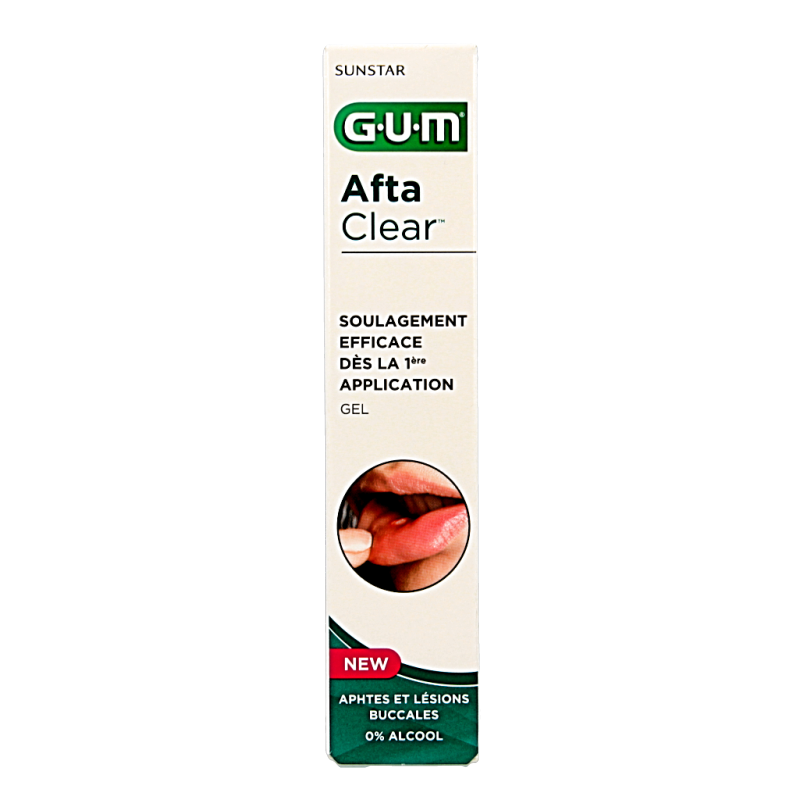 GUM Aftaclear gel 10 Milliliter
