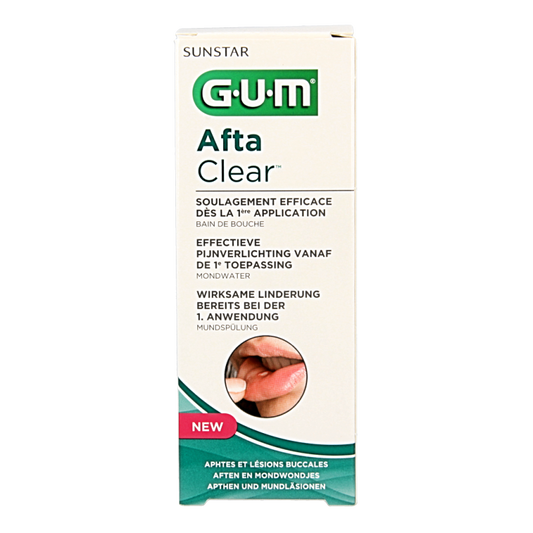 GUM Aftaclear mondwater 120 Milliliter