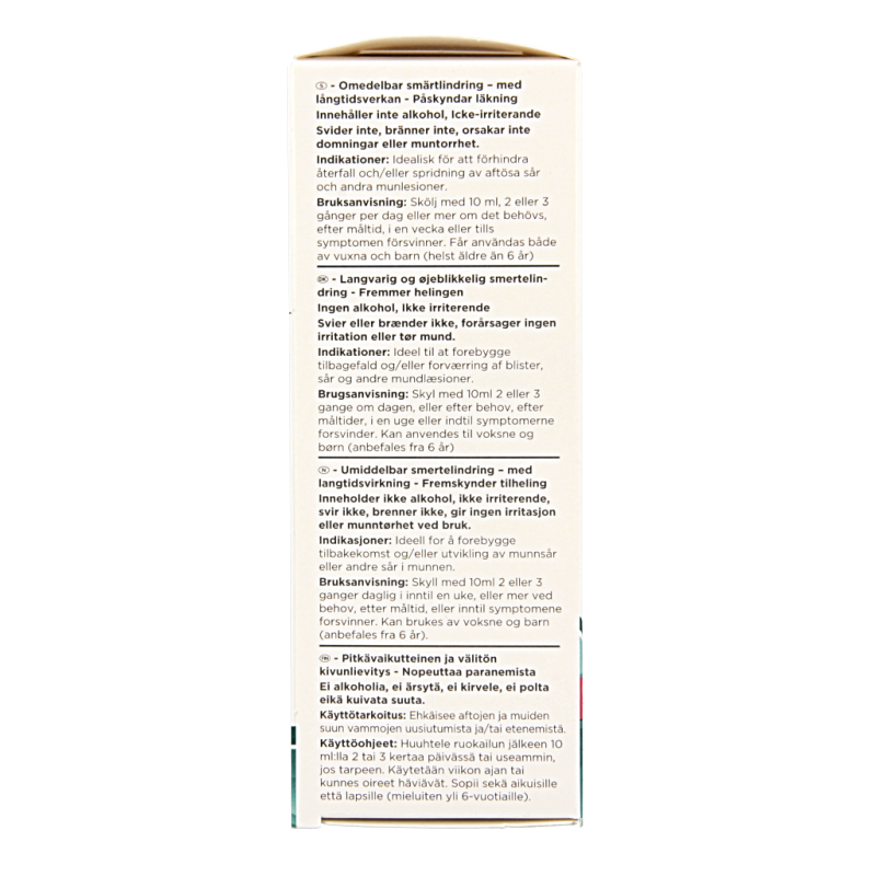 GUM Aftaclear mondwater 120 Milliliter