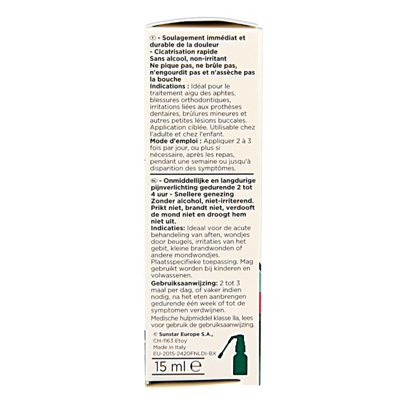 GUM Aftaclear spray 15 Milliliter